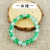 White and green