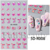 Embossed sticker 5d-r008 (bare chip) / normal specifications