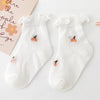 Lace mouth—white cherry / s code 0-6 months
