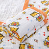 Broadside-little yellow tiger / 110*110cm