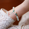 Beautiful flower tassel bracelet