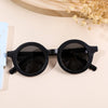 Small circle - black frame tea