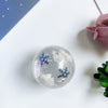 Crystal ball-snowflake cloud-glitter powder-transparent