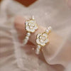 Pearly white petals