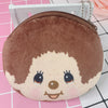 Plush coin purse - monchichi