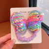 Colorful butterfly hair tie