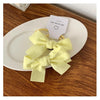 Bow hair band [yellow] 2 packs