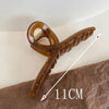 Medium jelly clip [coffee color]