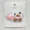 4# pink clip + pacha dog / packing bag with paper card