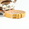 Gold buckle yellow