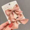 Bowknot hair clip-[pink pair]