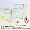 Bag + red buckle + ball / small round corner 6*4.7*6.5cm