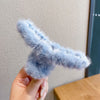 6# blue plush grab clip-13 cm