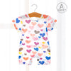 Colored hearts are one size smaller / 59cm (one size too small)