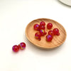 Fine glitter luminous jelly hanging hole-red