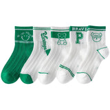 23 summer mesh thin children's socks boys and girls children's socks cartoon mesh socks baby big children cotton socks 505