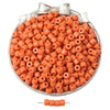 Orange 50 pcs/pack / 6×5mm hole diameter about 2mm