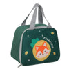 Dark green pineapple fox