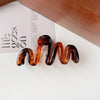 11cm wave - jelly amber / metal
