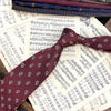 Wine red cashew tie hand type *8cm