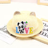 Love panda beanie beige / recommended for 2-8 years old
