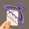 Periwinkle blue half circle