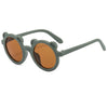 Dark green frame tea