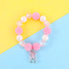 Pink bear bracelet