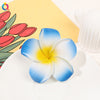 Plumeria duckbill clip-blue / qiyue factory direct sales
