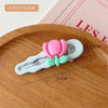 5# flower wave clip [light blue]