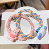 Pair of e rabbit dog head braided rope