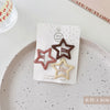 7# brown five-pointed star