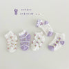 1358 light purple dream net socks / s (recommended foot length 12-15cm) about 1-3 years old