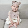 Happy bear bib