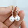 H123 single ear hook white pearl