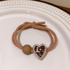 Love love hair ring (light coffee)