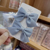 7# blue hairpins 2pcs