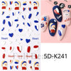 Embossed sticker 5d-k241 (cardboard packaging) / normal specifications