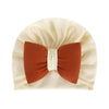 Beige + red coffee fat bow / s34cm 0-6 months (35-40cm)