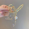 F37 single rhinestone fishtail