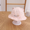 Orange powder / the hat circumference is about 46m, suitable for about 3-12 months