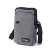 Three-layer gray send hook strap / 7 inches 18*10*5 (cm)
