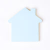 House - light overlapping color (blue pink yellow green) 76x76mm [3x3 inches 100 pages] / 100