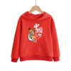 Red tiger hood / 110cm