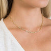 Gold necklace