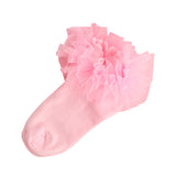 Customized children's socks spring and autumn thin section short tube socks baby cotton socks big children cute lace princess socks children's socks