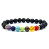 Black matte colorful bracelet