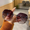 Gold frame gradient gray