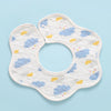 Waterproof bib [blue cloud]