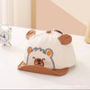 Happy bear-coffee color / reference 6-20 months (46-48cm hat circumference can be adjusted)